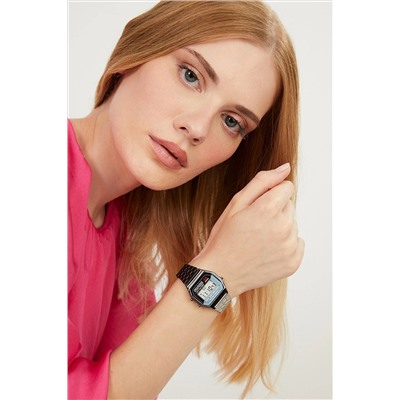 Aqua Di Polo 1987 Unisex Siyah Retro Lato Dijital Kol Saati Apwa063700 APWA0637
