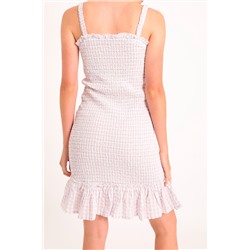 Vestido de talle bajo Malva