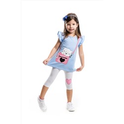 Denokids Kız Çocuk Tayt Tunik Takım CFF-19Y1-153