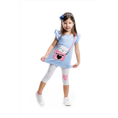 Denokids Kız Çocuk Tayt Tunik Takım CFF-19Y1-153