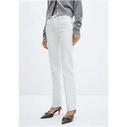 Jeans rectos tiro medio confort