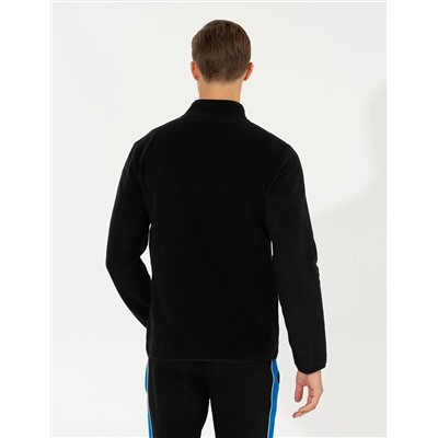 Siyah Regular Fit Sweatshirt