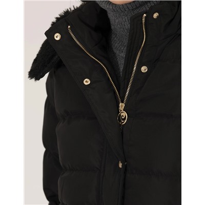 Siyah Regular Fit Mont