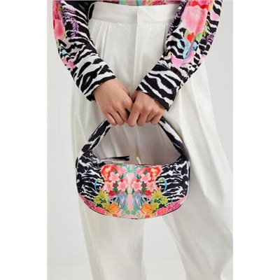 Bolso bandolera cebra