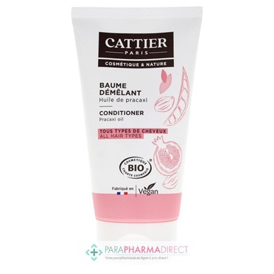 Cattier Baume Démêlant - Tous Types de Cheveux - BIO 150 ml