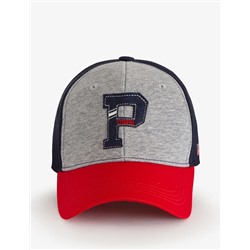 MENS PATCH P HEATHER TWILL HAT