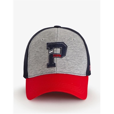 MENS PATCH P HEATHER TWILL HAT