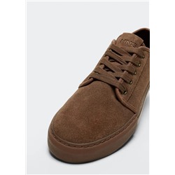 Deportivas piel cordones -  Niño | MANGO OUTLET España