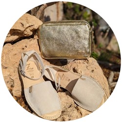 AB.Zapatos · 966 · CRUDO+Pelle 21-20 (370) oro