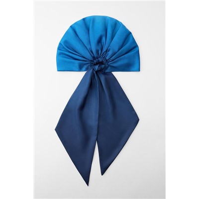 SATIN TURBAN CAP