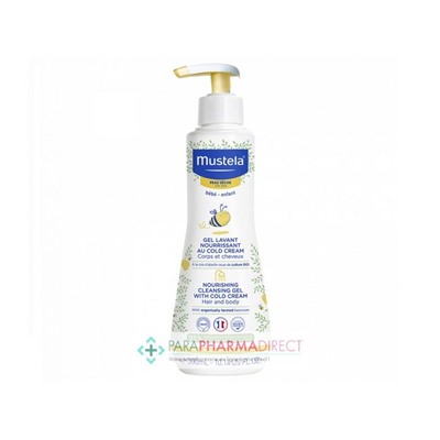 Mustela Peau Sèche Gel Lavant Nourrissant au Cold Cream 300ml