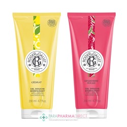 Roger & Gallet Lot Gel Douche Bienfaisant Cédrat & Gingembre Rouge 200 ml