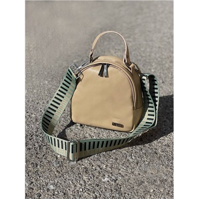 AB.Z · Pelle · mochila NAPA /2 taupe CB-7 menta (750)