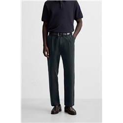 PANTALÓN REGULAR FIT PLIEGUES