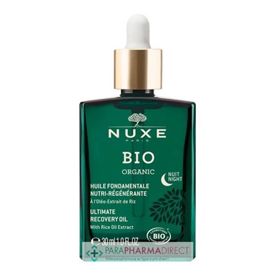 Nuxe BIO Organic - Huile Fondamentale Nutri-Régénérante 30 ml