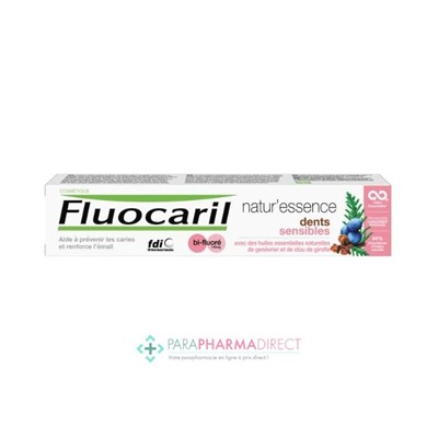 Fluocaril Dentifrice Natur'Essence Dents Sensibles 75ml