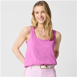 Scoopneck tank top