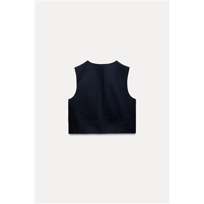 ZW COLLECTION FITTED WAISTCOAT