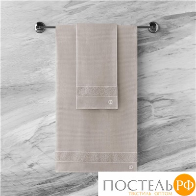 TOGAS САУНЕРС беж Полотенце 70х140, 1 пр., вафля/махра, 100% хлопок, 450 г/м2