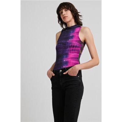 Body canalé tie-dye