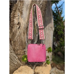 Ab.Zapatos Pelle 306 (350) serpiente FUXIA-(200)-26 (3) АКЦИЯ