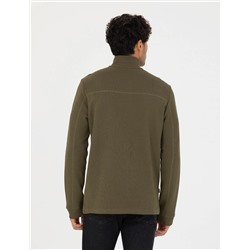 Haki Regular Fit Sweatshirt