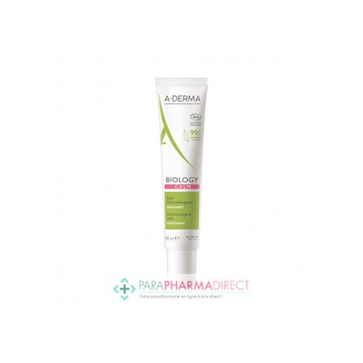 A-Derma Biology Soin Dermatologique Calm Apaisant BIO 40ml