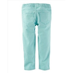 Twill Moto Jeggings