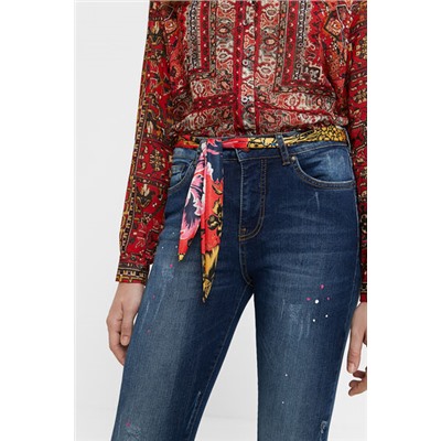 Pantalón vaquero skinny tobillero