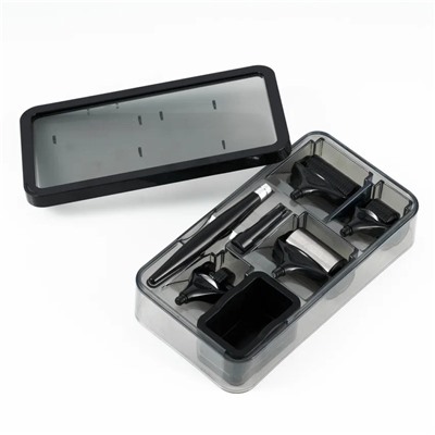 [UHOOMA] НАБОР Мезороллер для ЛИЦА, ВОЛОС И БОРОДЫ 5в1 Multifunctional Derma Rolling System, 1 шт