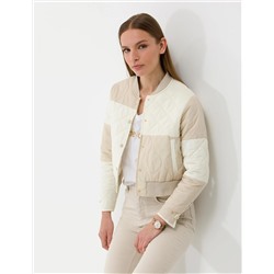 Krem Crop Top Mont