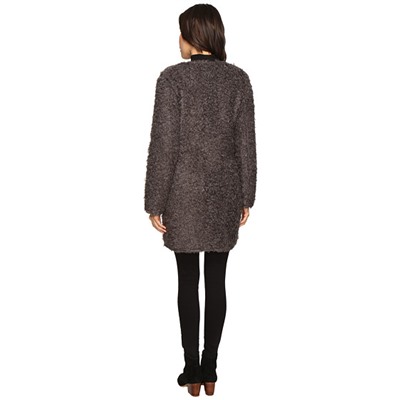 Curly Faux Fur Coat