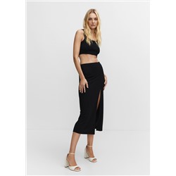 Sandalia tacón ancho pulsera