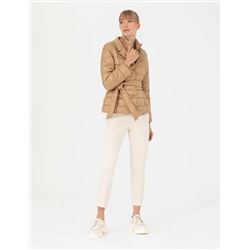 Bej Slim Fit Mont