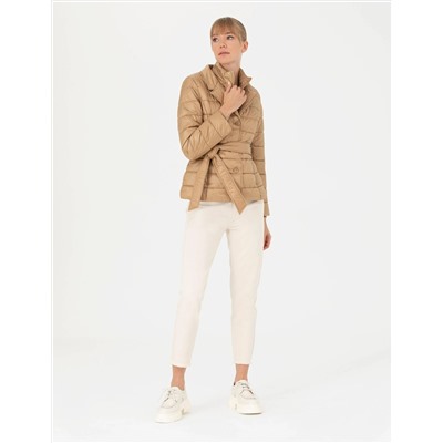Bej Slim Fit Mont