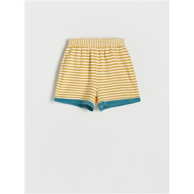 Shorts mit elastischem Bund