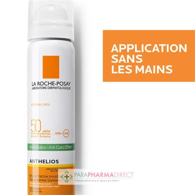 La Roche Posay Anthelios - SPF50 - Brume Fraîche Invisible - Anti-Brillance 75ml