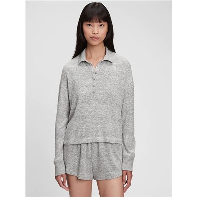 Softspun Henley Polo T-Shirt