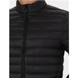 Siyah Cropped Slim Mont