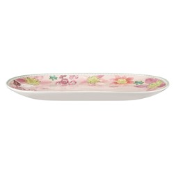 Блюдо, 32х17,5 см, фарфор P, овальное, розовое, Примула, Primula, 63000