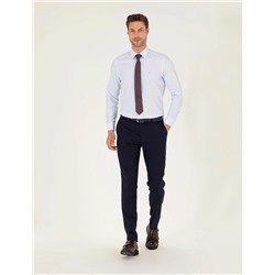 Açık Mavi Regular Fit Uzun Kollu Klasik Gömlek
