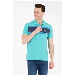 Erkek Mint Polo Yaka Tişört