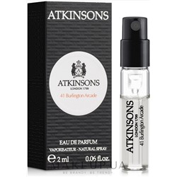 ATKINSONS 41 BURLINGTON ARCADE edp 2ml пробник