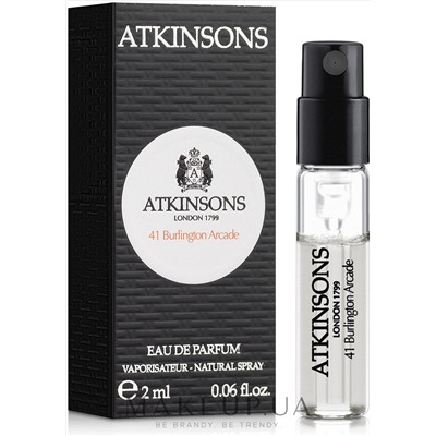 ATKINSONS 41 BURLINGTON ARCADE edp 2ml пробник