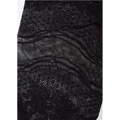 Kurze Netzsocken mit Muster
