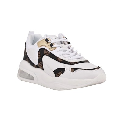 GUESS Women's Fever Lace Up Fashion Sneaker