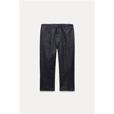 ZW COLLECTION MID-RISE CAPRI TROUSERS