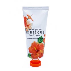 JIGOTT SECRET GARDEN HIBISCUS HAND CREAM Крем для рук с экстрактом гибискуса 100мл