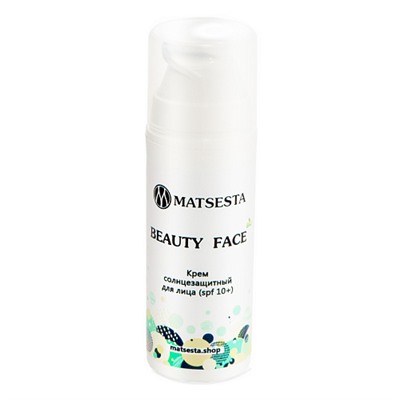 Крем солнцезащитный для лица, SPF 10+