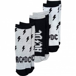 ACDC® Unisex Sneaker Socken 3 Paar 128475